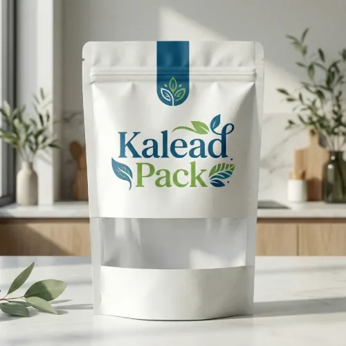 أكياس ستاند أب من Kalead Pack مع سحاب ونافذة أمامية